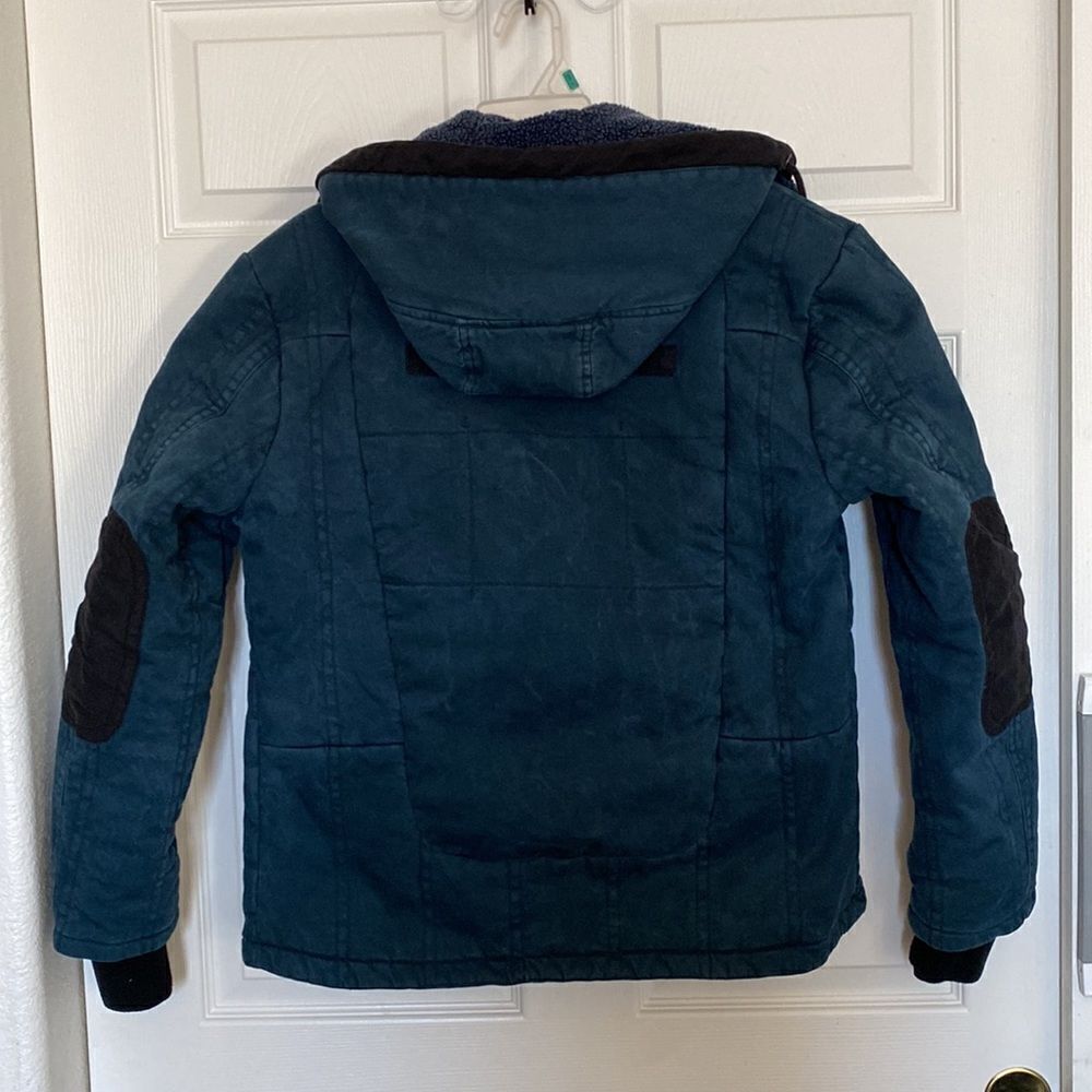 WISEDRAGON Men’s Heavy Duty Hooded Jacket Size L - Picture 8 of 11